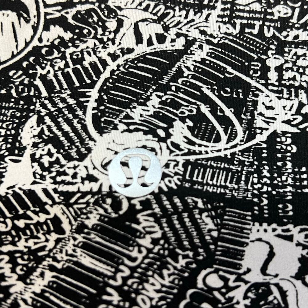 Lululemon Wunder Under High Rise Tight 25 Manifesto Print Leggings Size 4 - Picture 6 of 6